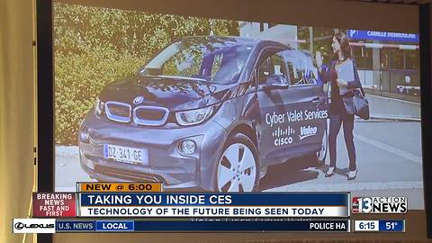 Companies show new technology ahead of CES 2018