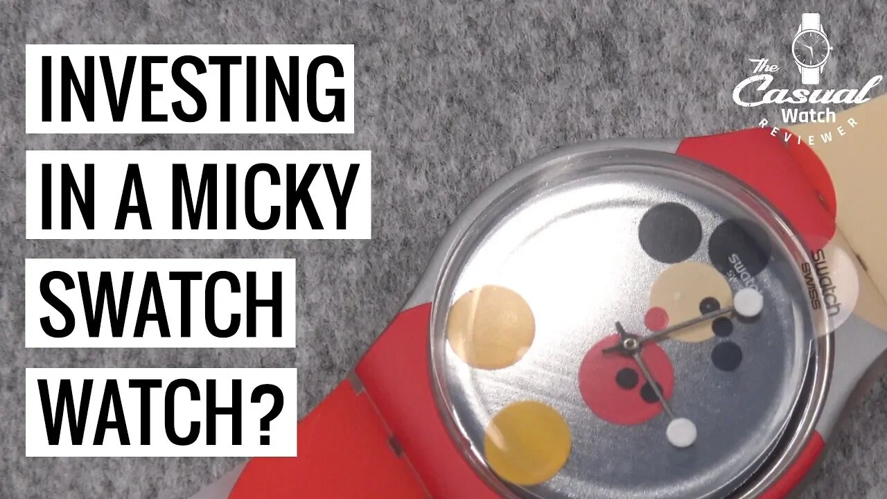 Investing in a SWATCH? Micky Damien Hirst Watch