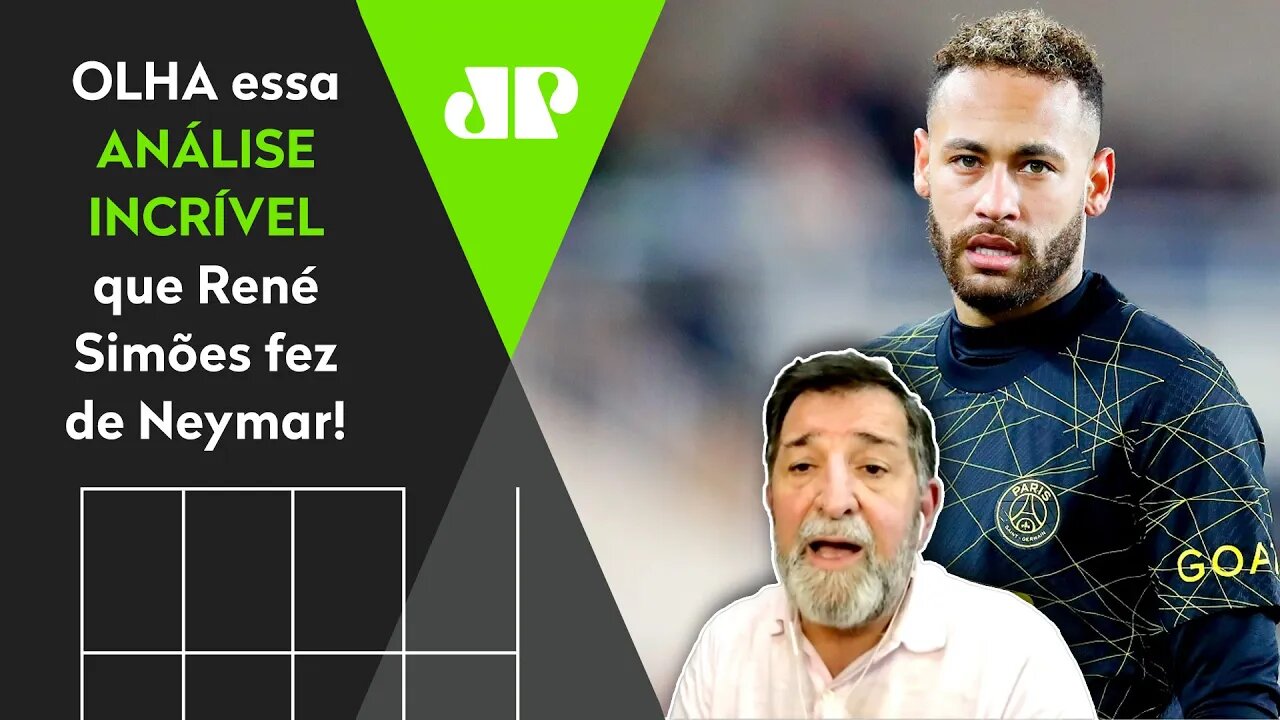 CRIAMOS UM MONSTRO? "O que EU ACHO do Neymar hoje é..." René Simões DÁ AULA e FAZ ANÁLISE INCRÍVEL!