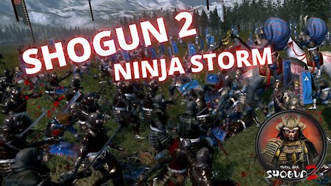 Total War Shogun 2: NINJA STORM - Hattori Ninja vs Samurai Army