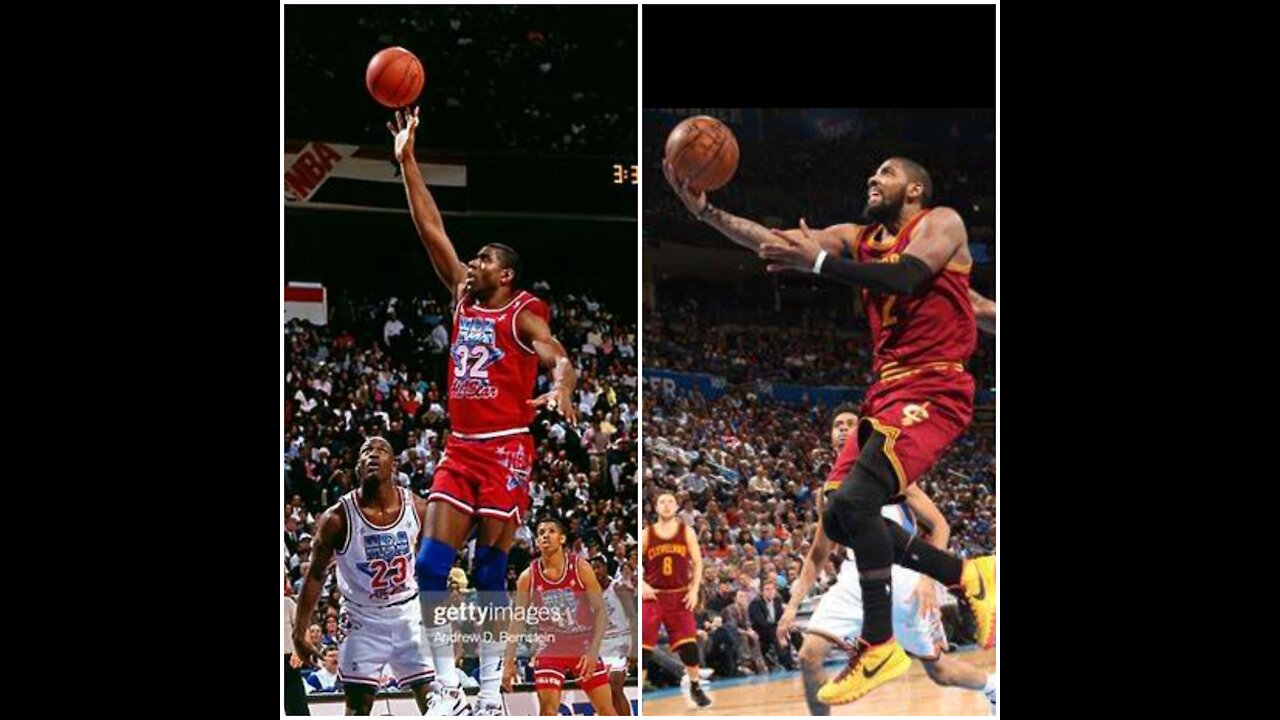 Magic Irving played with HIV but Kyrie Irving can't play without the Jab
