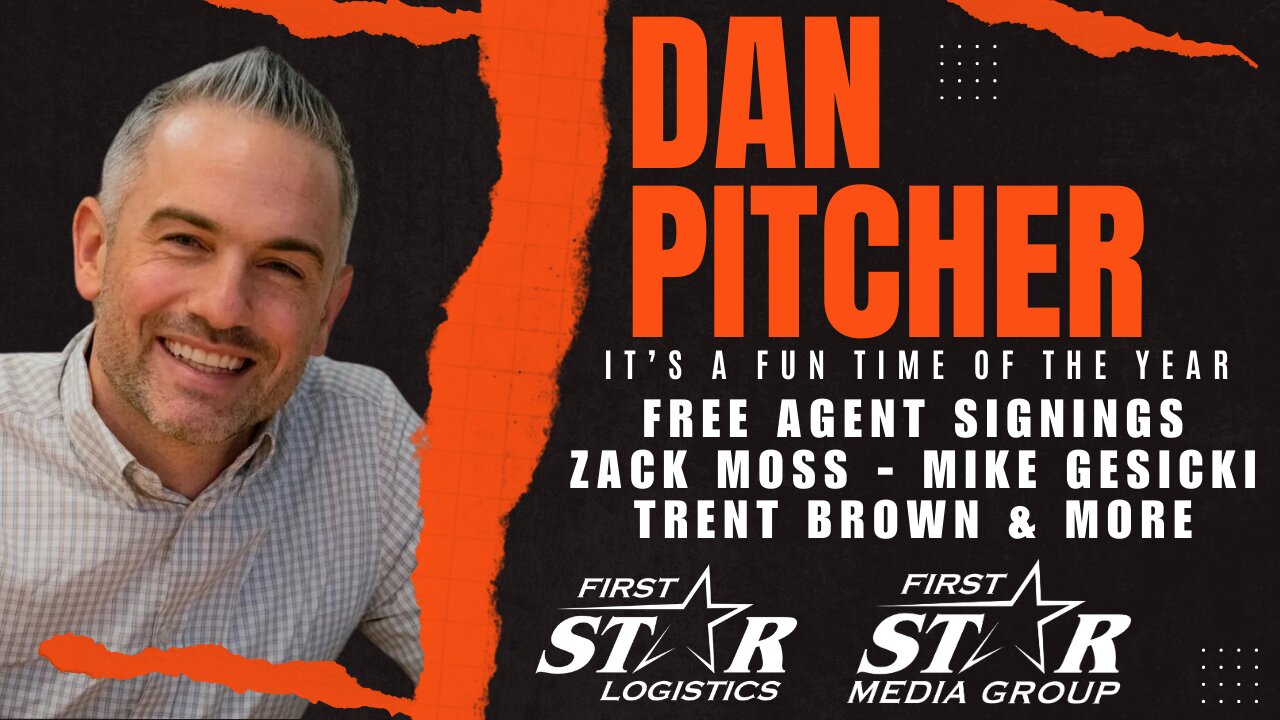 Dan Pitcher | It's A Fun Time Of The Year - Talks New Bengals Moss - Gesicki - Brown and More