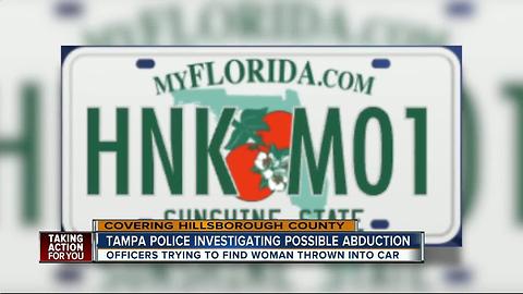 Tampa Police investigating possible abduction