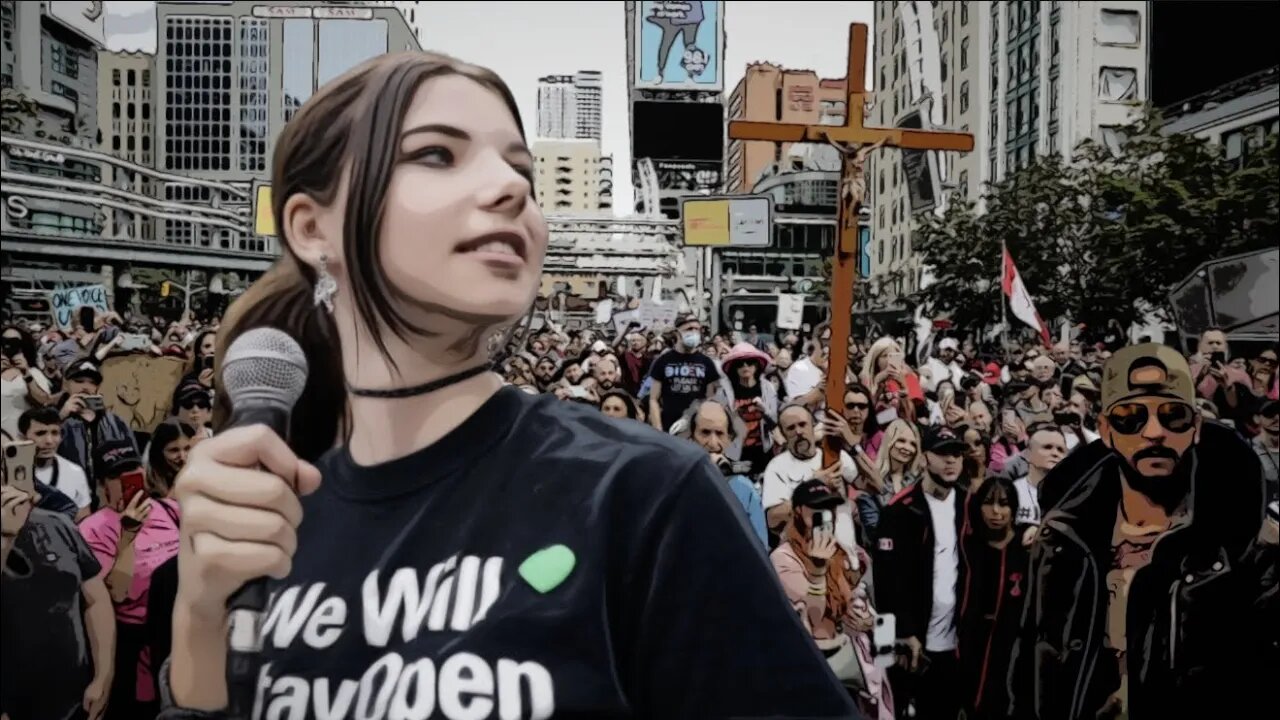 Dundas Square - No V****** Passport Rally Ft CHRIS SKY