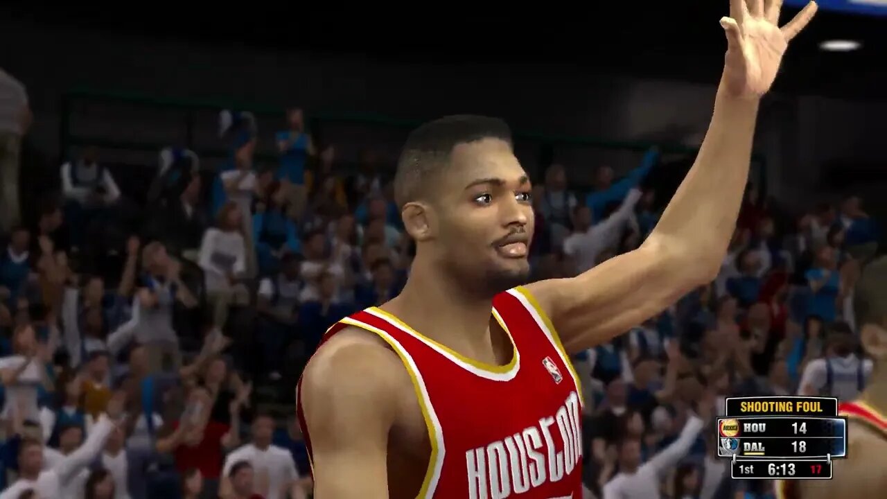 NBA Simulations: The 2011 Dallas Mavericks vs The 1995 Houston Rockets @ American Airlines Center