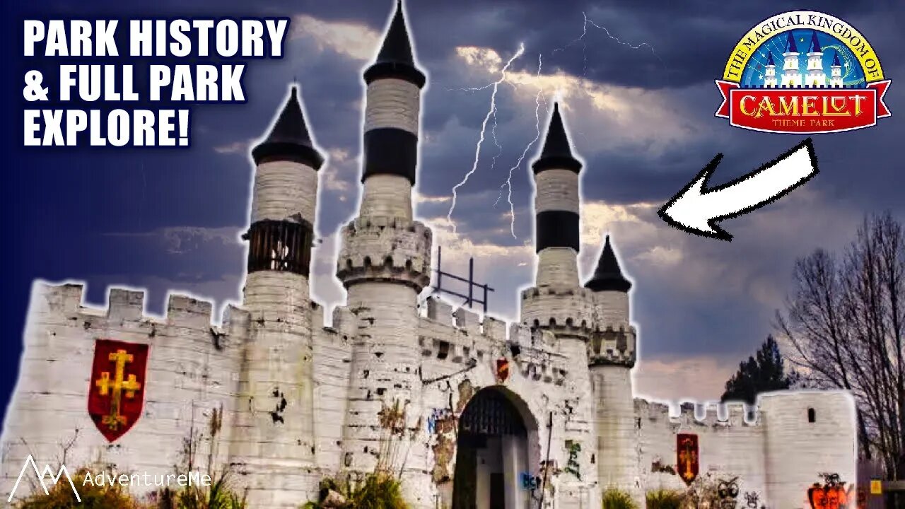 Exploring The Abandoned Camelot Theme Park | Part 1 King's Realm!