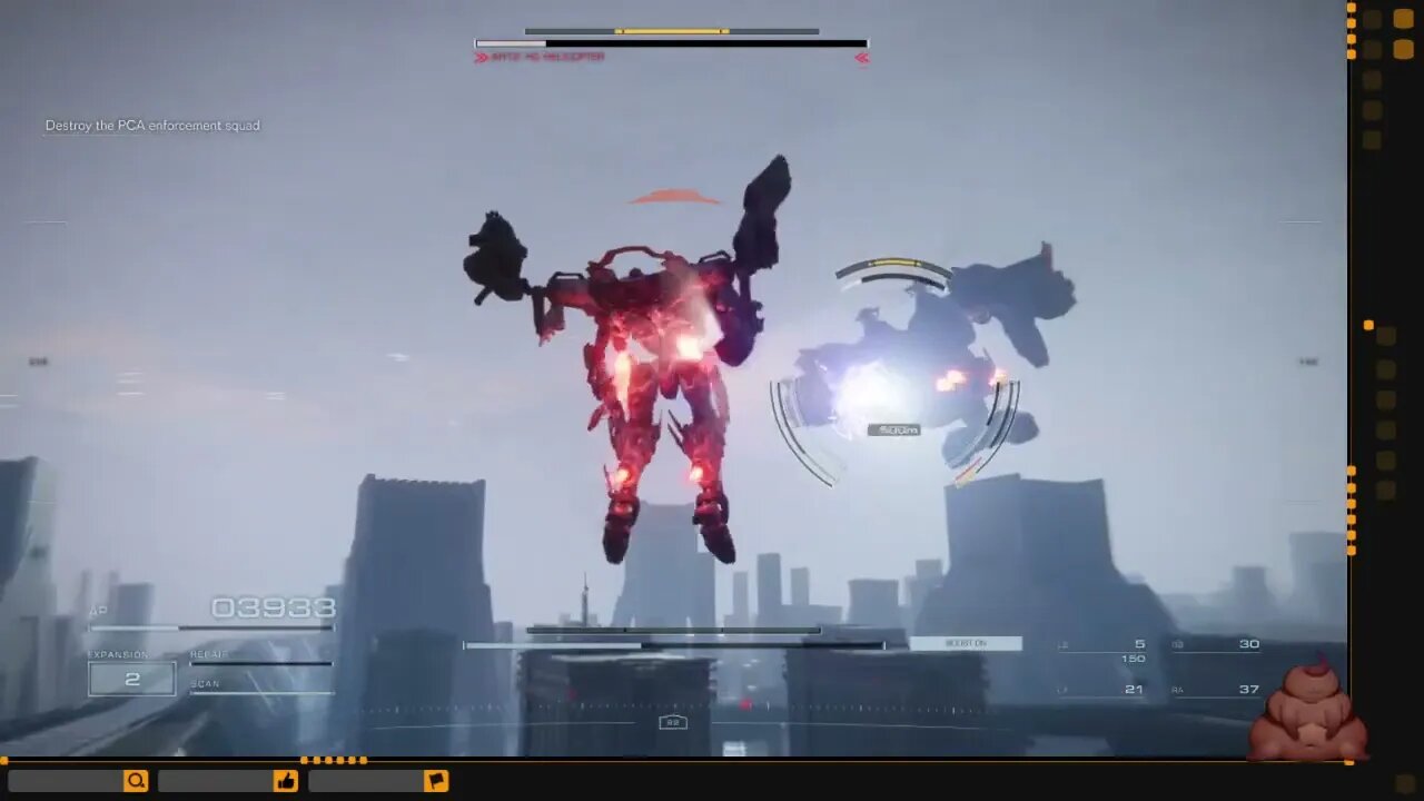 Armored Core VI: Fires of Rubicon NG+ PCA SP craft Cataphract
