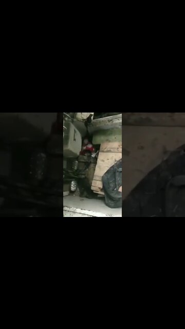 Ukraine War - Abandoned MTLB