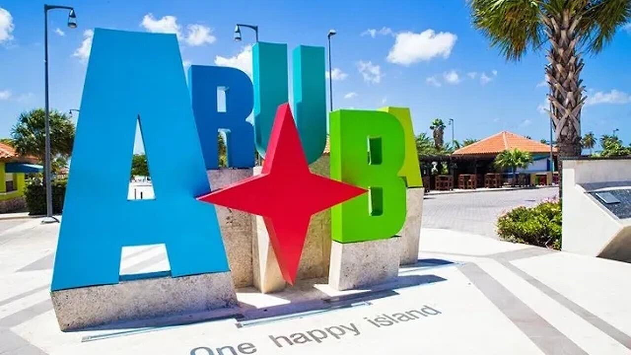 Explore the stunning scenery of Aruba's Palm Beach