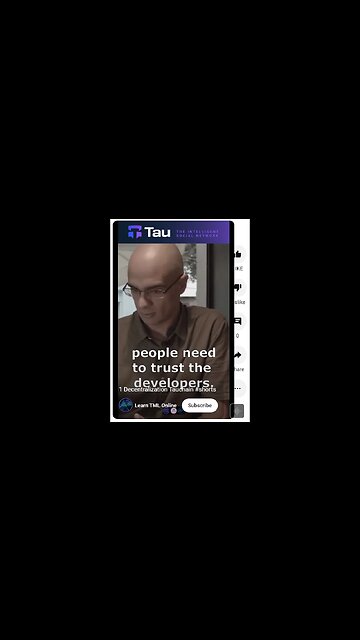 D1 Comparing the Development of Tauchain to Traditional Open-Source Software Models #shorts