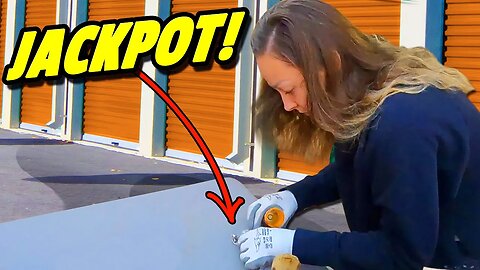 She Found This... HIDDEN Inside The $550 Storage Unit!