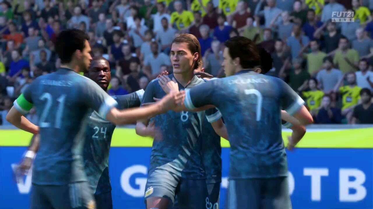 Fifa21 FUT Squad Battles - Patrick Schick goal to extend the lead