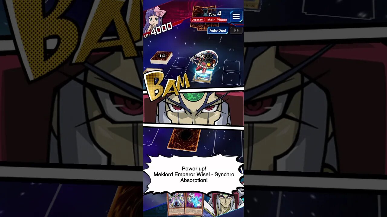 Yu-Gi-Oh! Duel Links - Meklord Emperor Wisel - Synchro Absorption