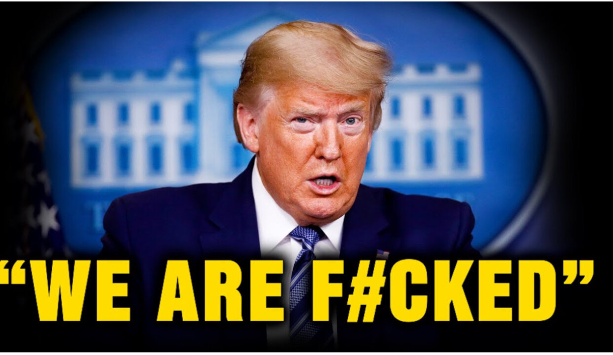 Trump Shared Shocking Details On LIVE TV “We Are F#CKED”.