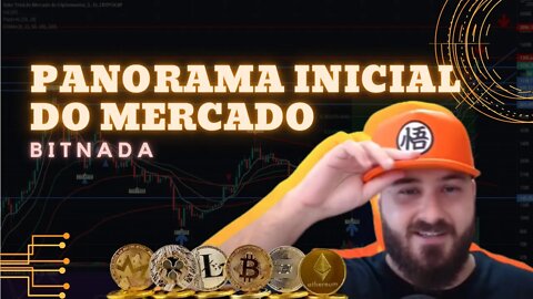 DIA DE CAOS | QUEDA | CORREÇÃO | 24/1/22 - PANORAMA MERCADO CRIPTO - BitNada