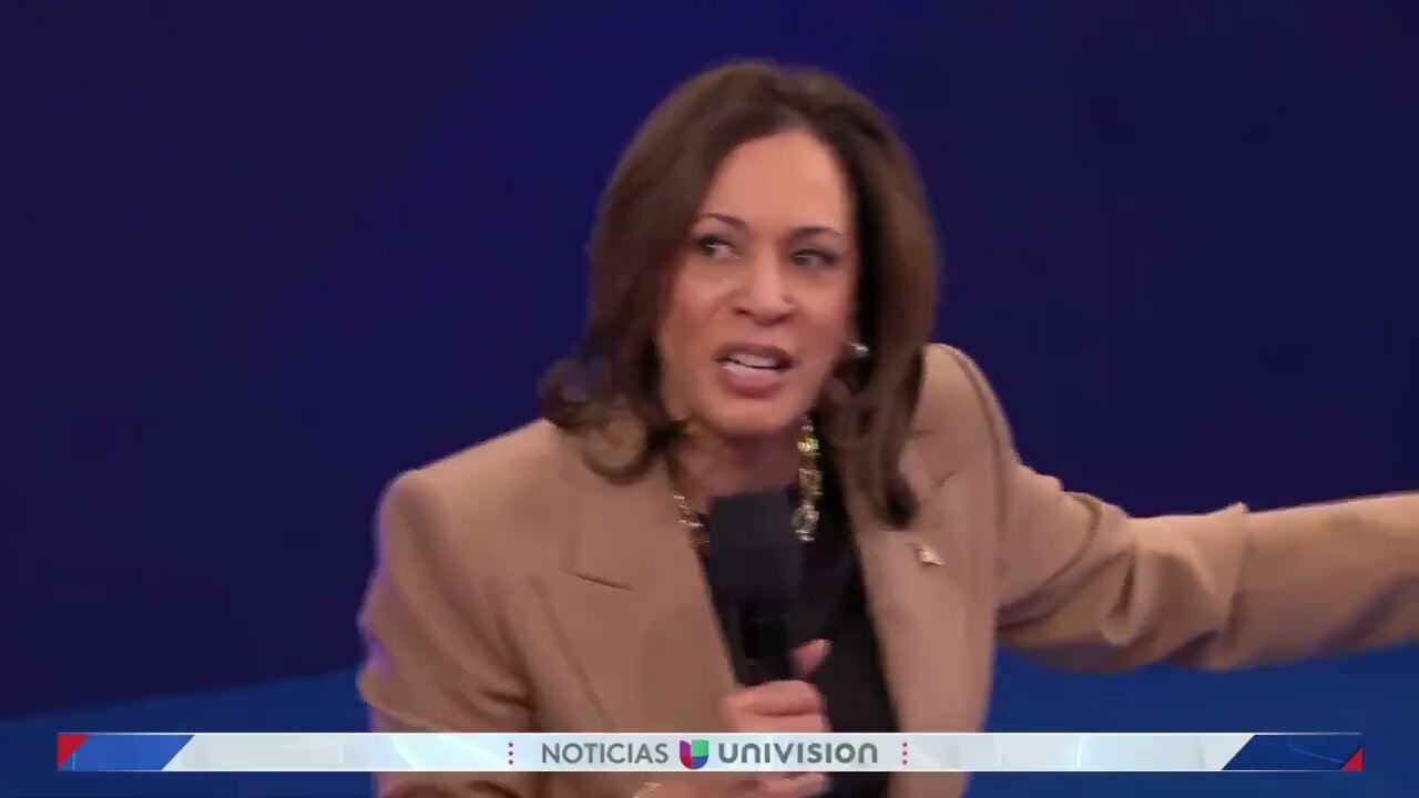 Voter Asked Kamala About The "Coup" Shoving Biden Aside…She Rambles About Covid Tests…Doesn't Answer