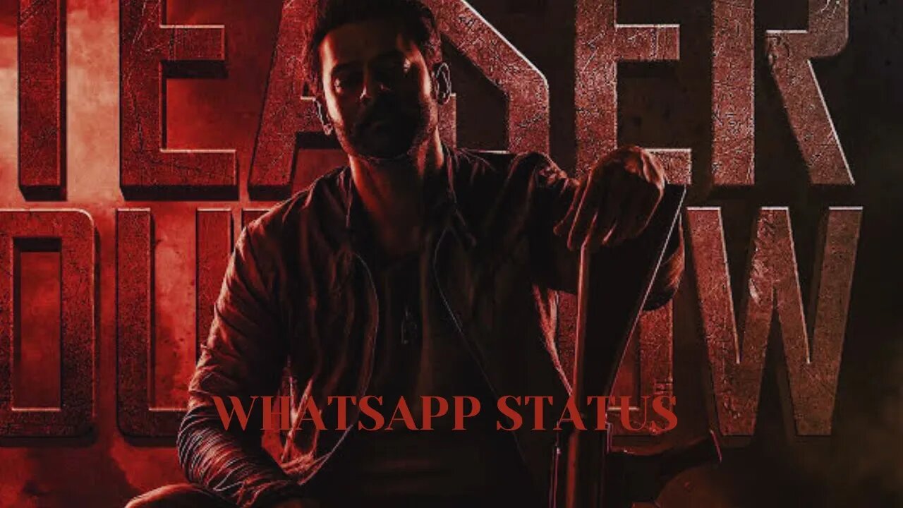 Salaar Teaser WhatsApp Status | Salaar Efx Status 🔥💥 @HombaleFilms