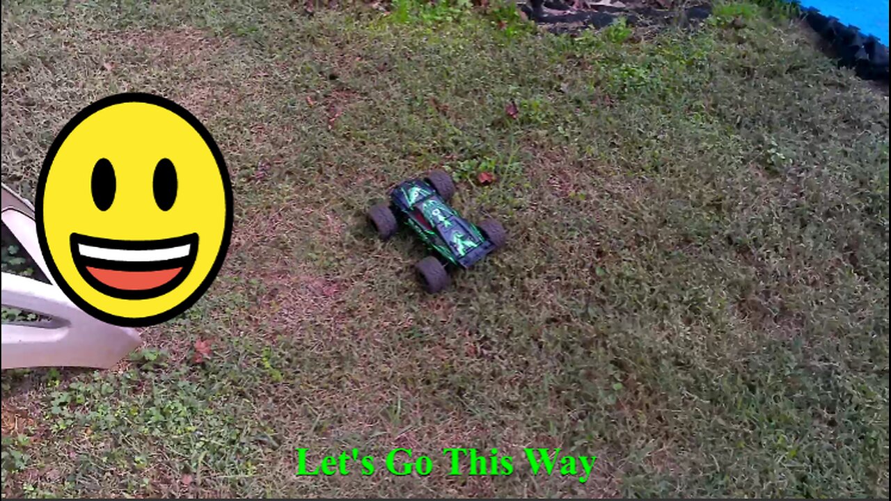 RC Speed Demon Messing In The Back Yard Part 2