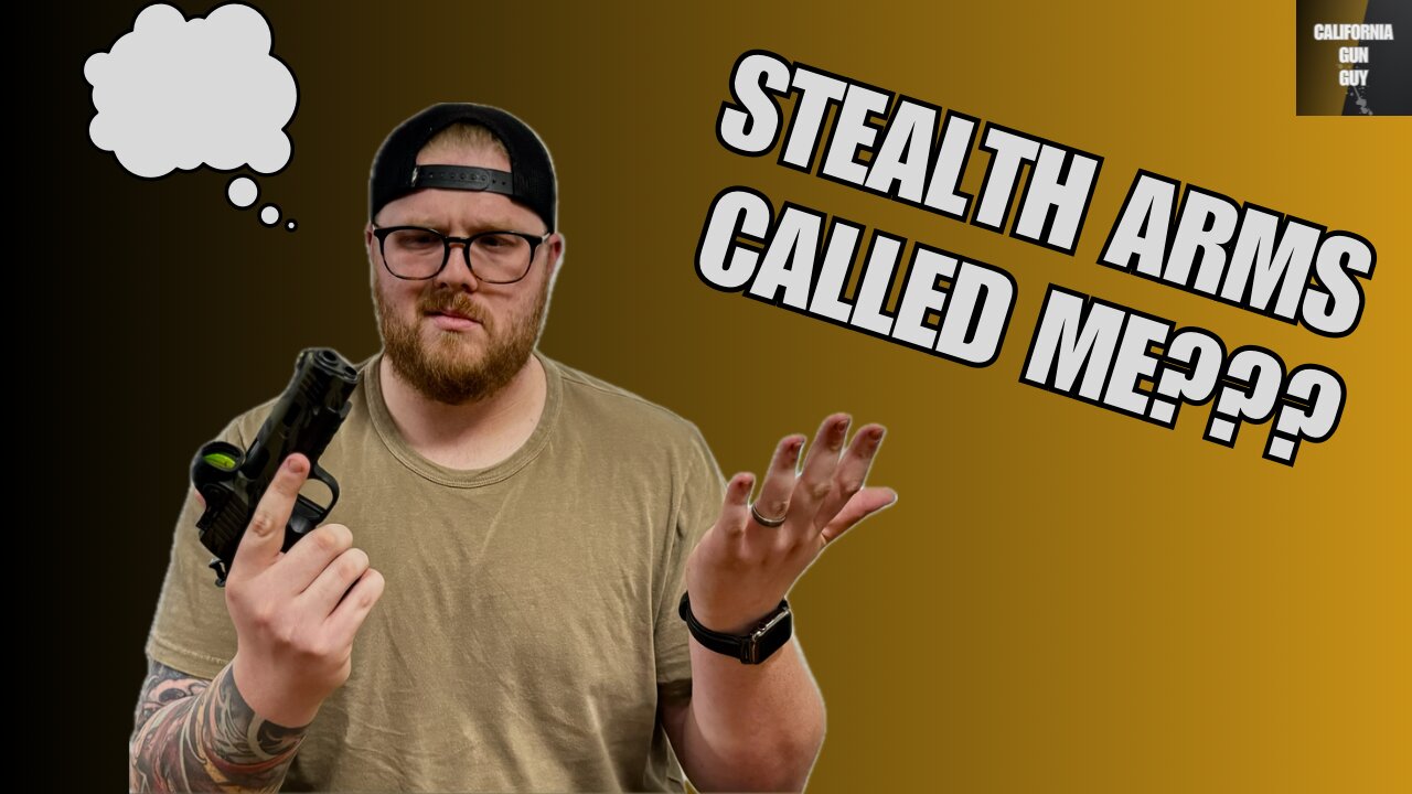 Stealth Arms Called Me???