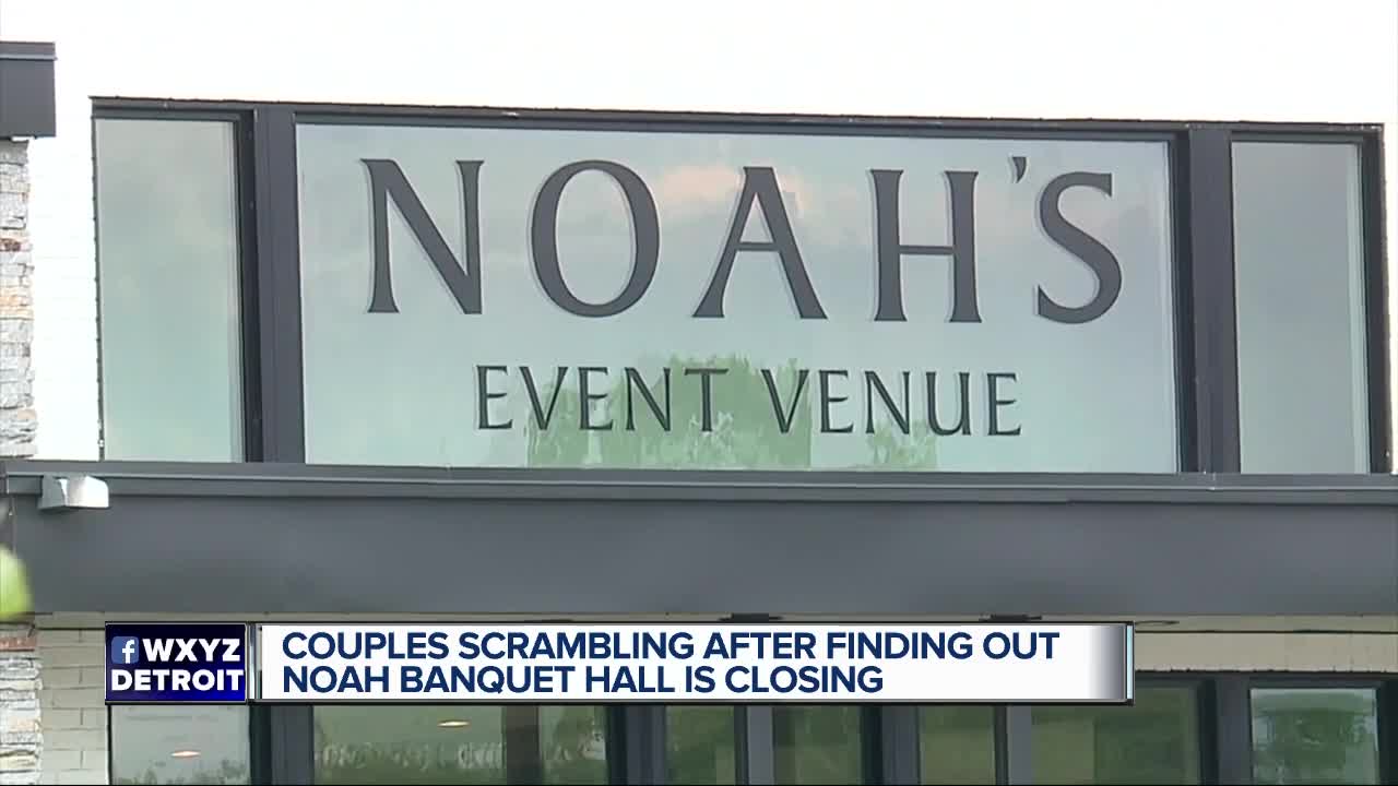 Brides and grooms scrambling for new venue after banquet hall announces they're bankrupt and closing