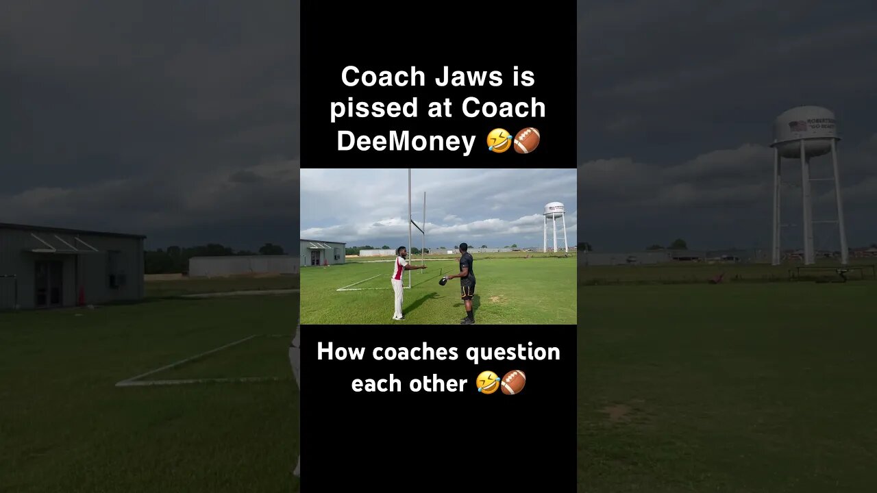 How coaches question each otheršš¤£ #football #explorepage #coachingbelike