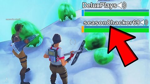 HACKER showed me SEASON 8 EARLY in Fortnite..