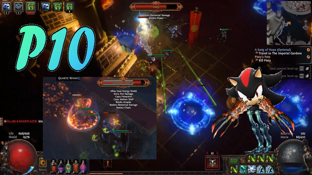 Path of Exile: Echoes of the Atlas, Shadow Assassin | Act 3 Part 10 Fight of my 2nd laifu