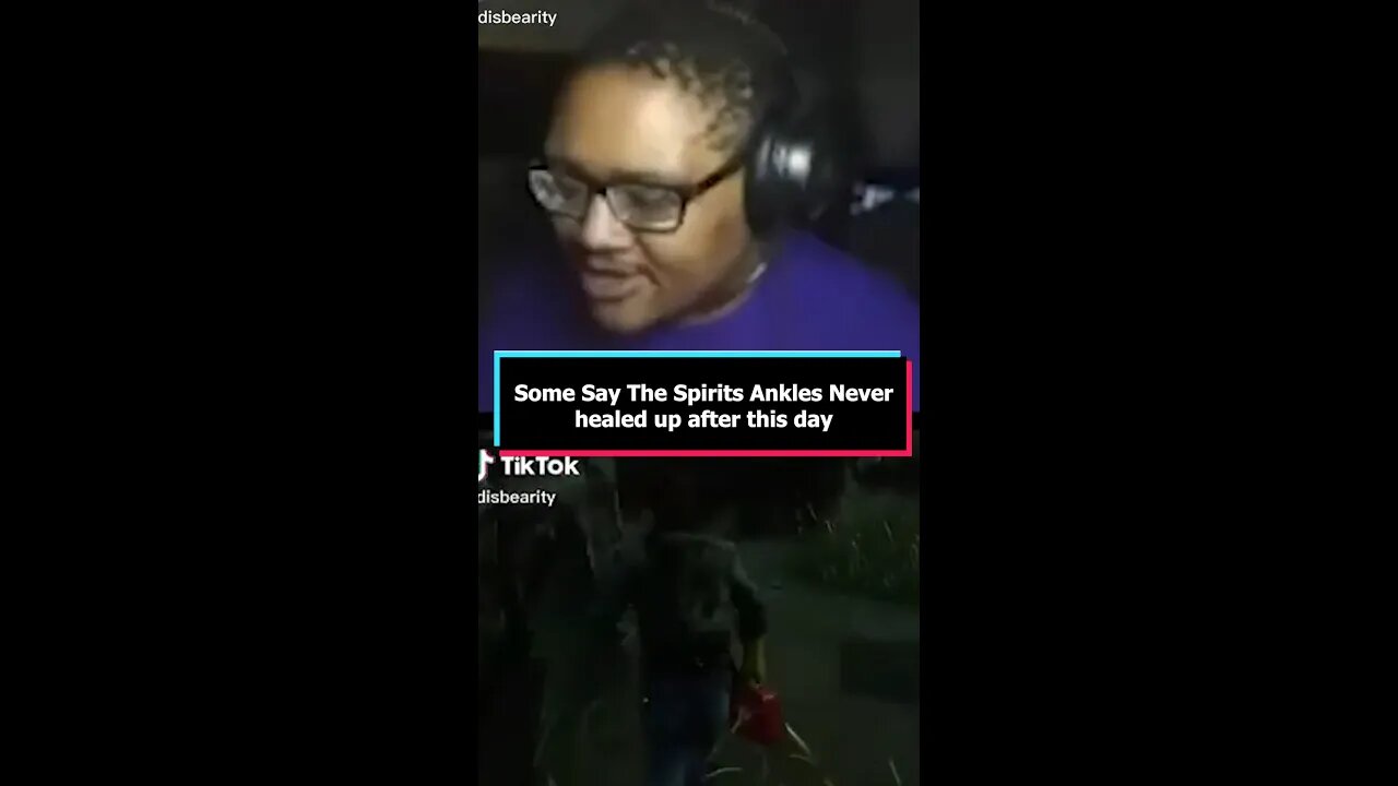 The Spirits Ankles Never Healed Up After This Day #shorts