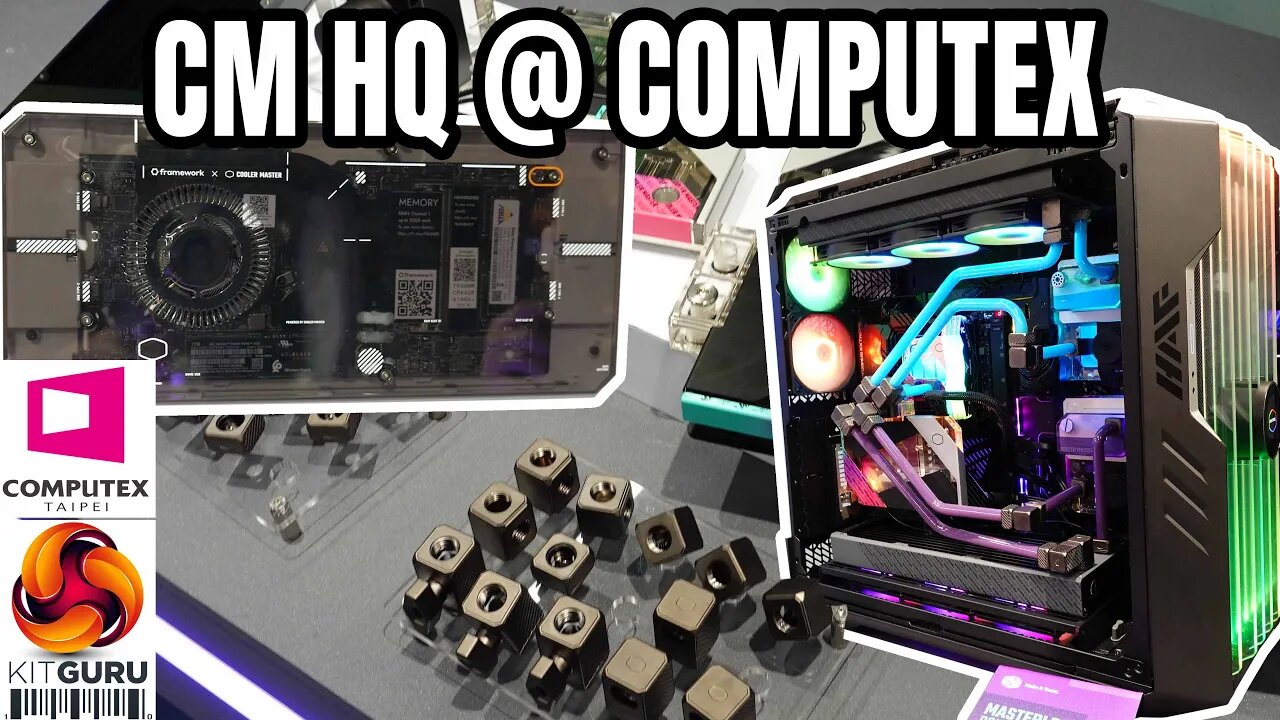 Computex 2023: COOLER MASTER HQ - loads of cool stuff!