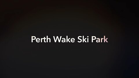 Perth Wakd Ski park