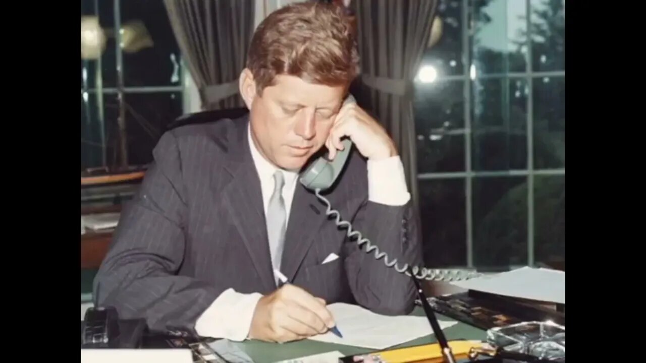 Cuban Missile Crisis Call with General Eisenhower and JFK