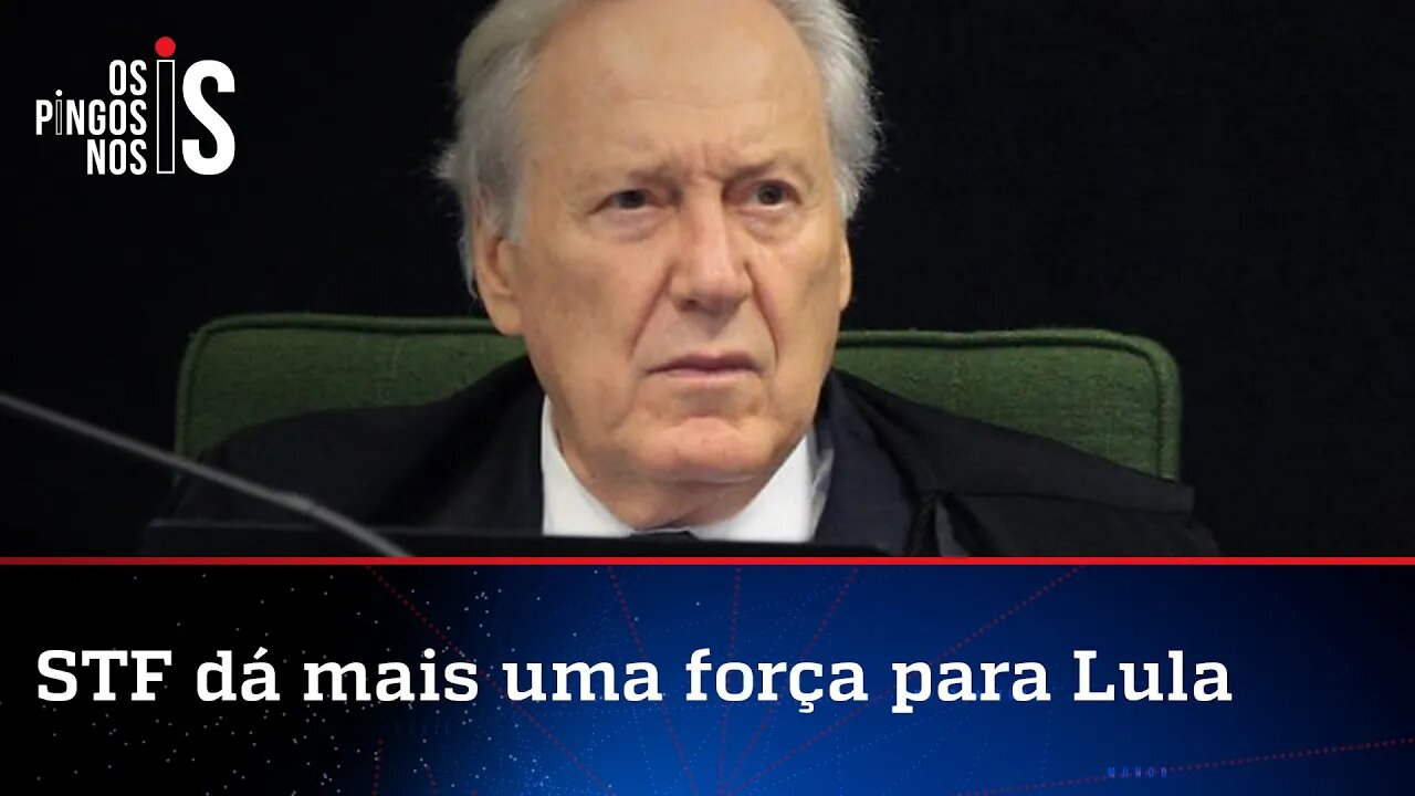 Lewandowski nega pedido para investigar Lula por ato antidemocrático