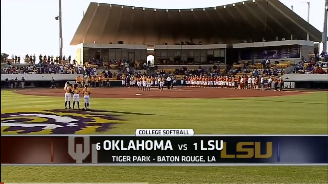 2015 Softball - OK @ LSU (Game 1)