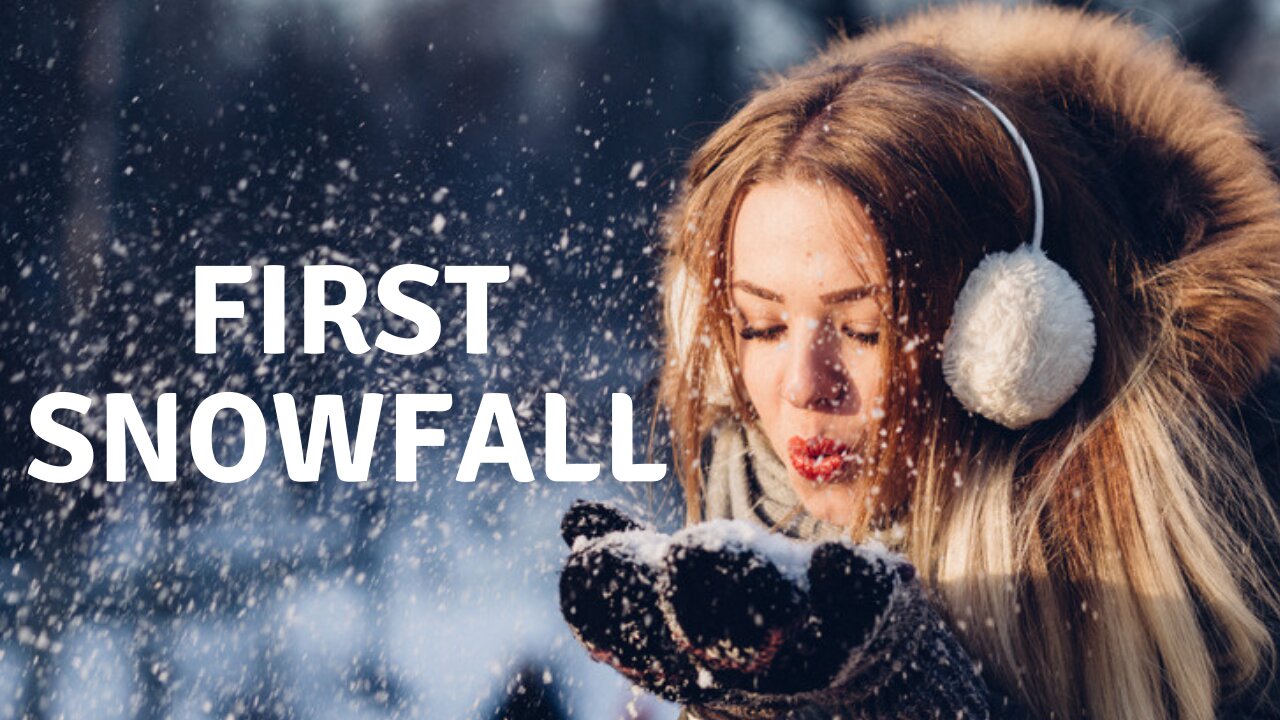 First Snowfall & Ambience | Beautiful Instrumental Relaxing Music