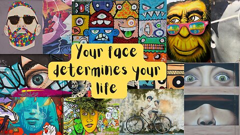 Your face determines your life.