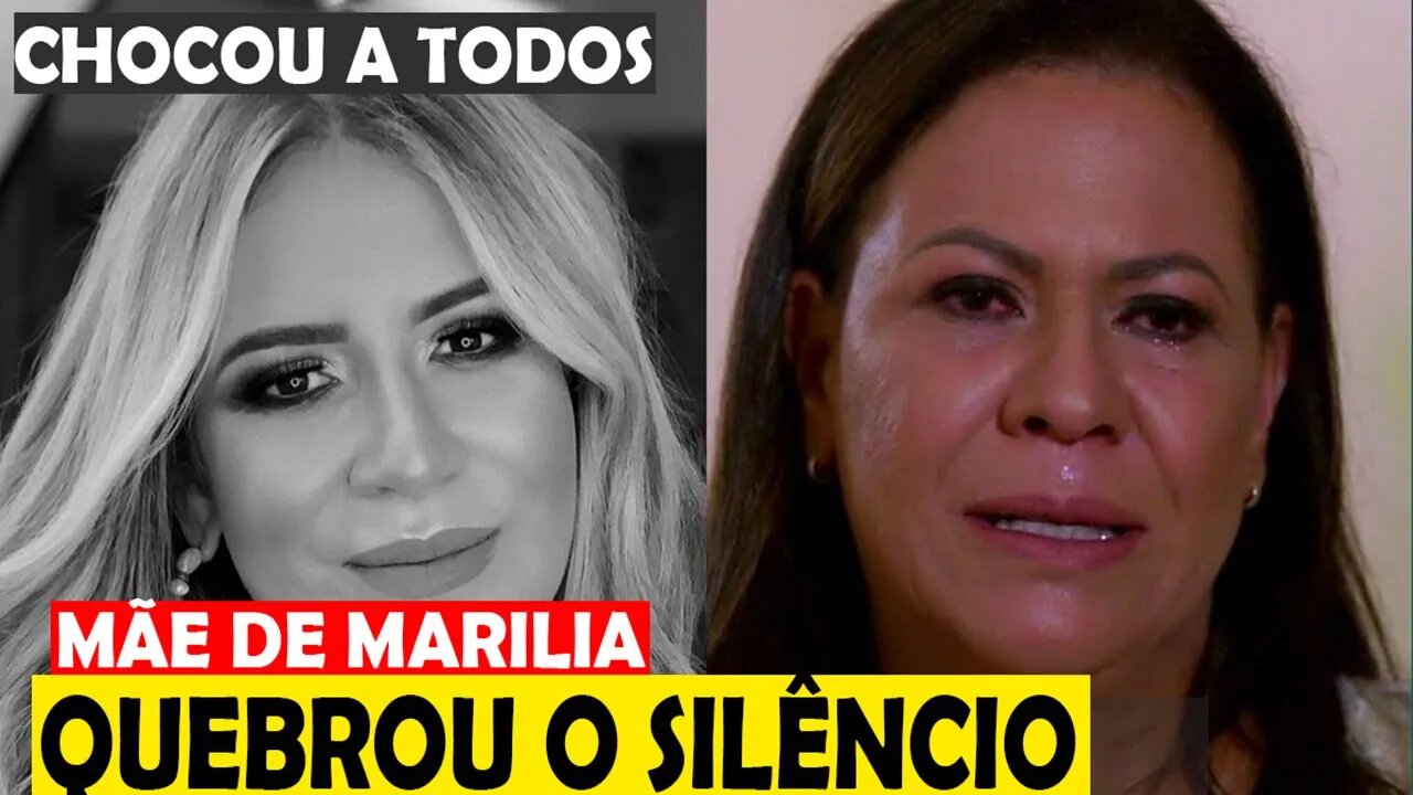 MÃE DE MARÍLIA MENDONÇA FALA PELA PRIMEIRA VEZ APÓS MORTE DE SUA FILHA, SUA REVELAÇÃO CHOCOU A TODOS