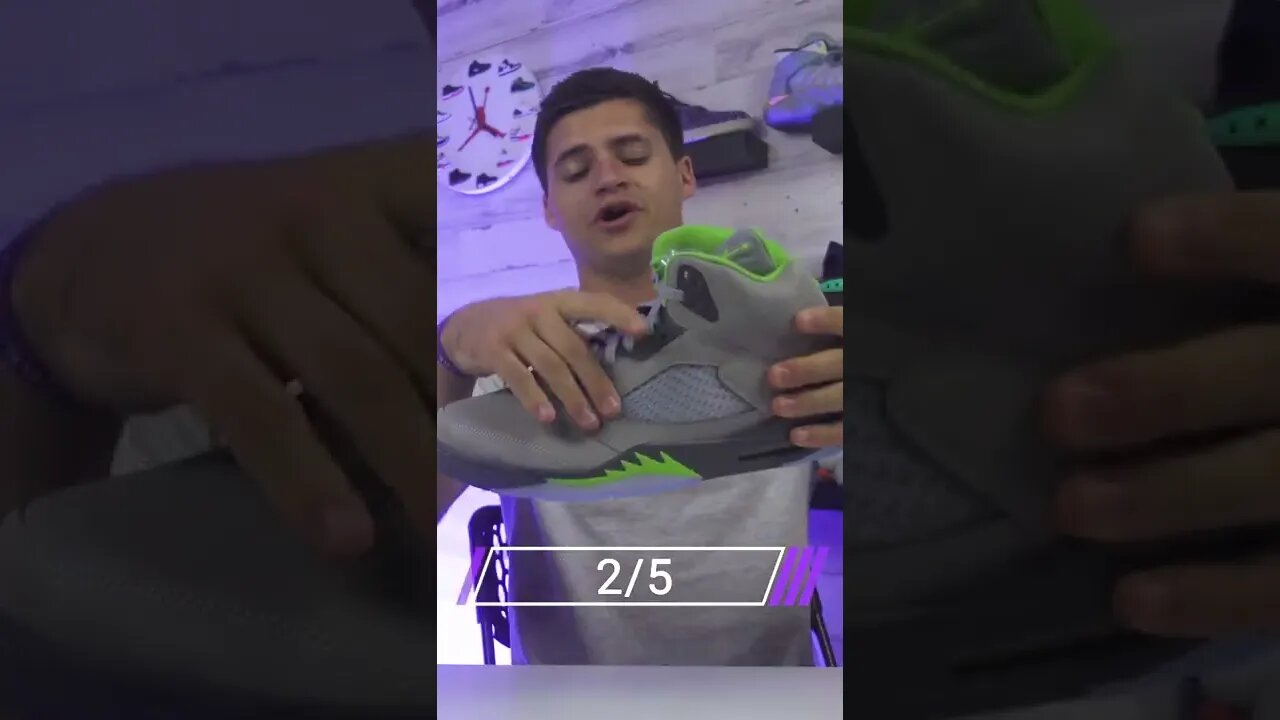 Air Jordan 5 'Green Bean' Unboxing #jordan 5 #airjordan #nike #sneakers