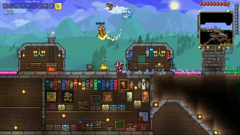 Terraria- Playing with someone who isn't that new anymore