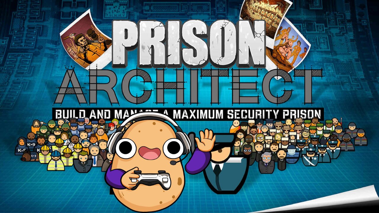 Bonk!Go to jail | Prison architect with Potater