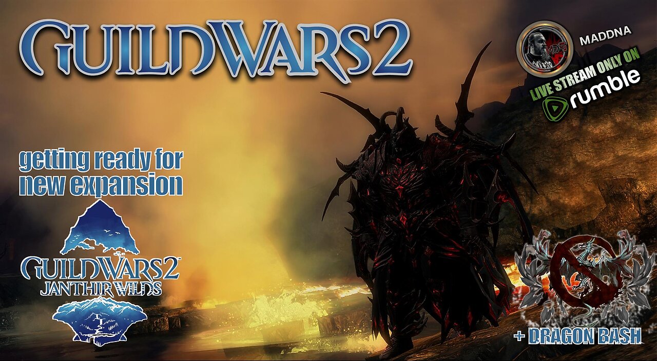 GUILD WARS 2 072 MACC getting ready for new expansion Aug 20 JANTHIR WILDS + DRAGON BASH 02