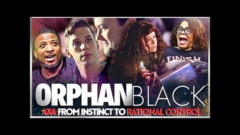 Orphan Black 4x4 "From Instinct To Rational Control" REACTION!!