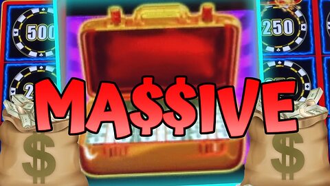 MASSIVE HIGH LIMIT PROGRESSIVE JACKPOT! ⚡ Lightning Link Strikes Big in Las Vegas!