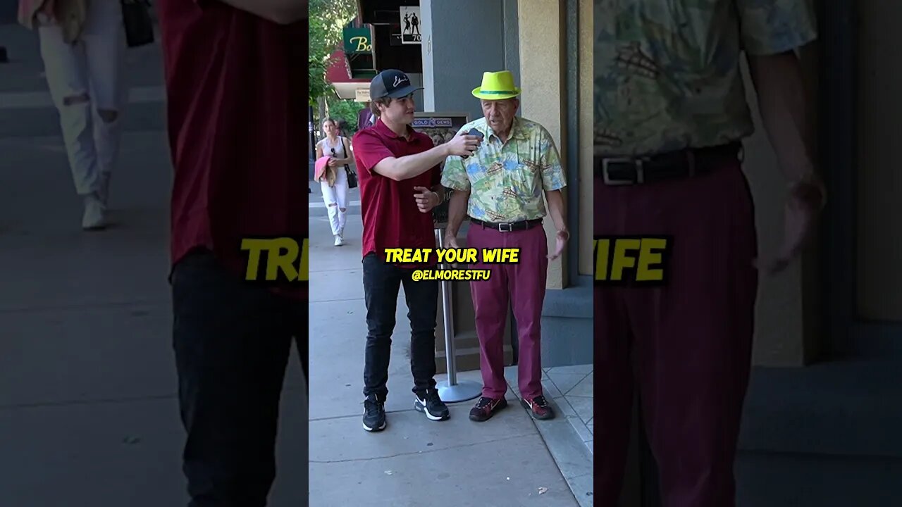 80-Year-Old Man's Advice On MARRIAGE! 🤯🥳