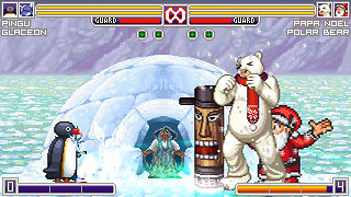 MUGEN - Glaceon & Pingu vs. Polar Bear & Papa Noel - Download