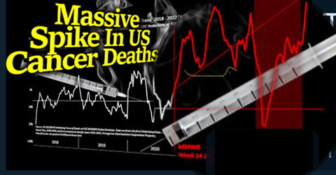 Massive Spike in US cancer deaths - CDC numbers - Lymph, Blood, Renal, and more