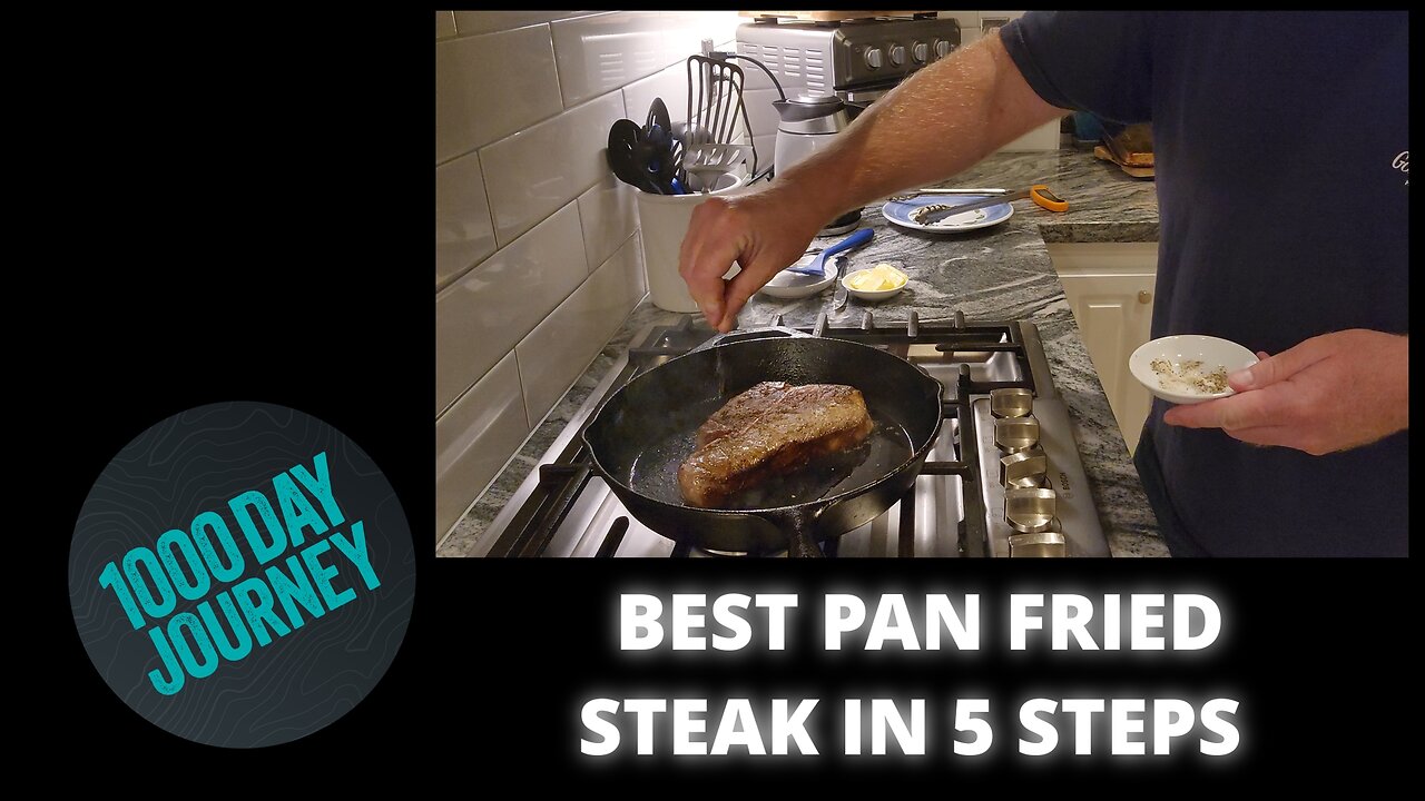 Journey0046 Best Pan Fried Steak in 5 Steps