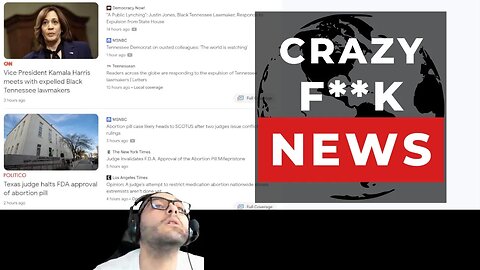 Crazy F**k News: The Latest News With A Crazy F**k Perspective