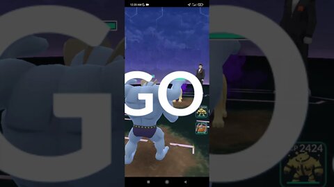 Pokémon GO-Fighting Giovanni For Lugia