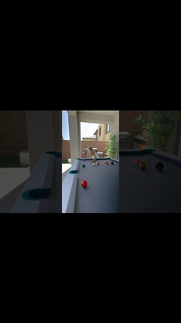 Boring summer? Just get an outdoor pool table! 🔆🎱 #shorts #summer