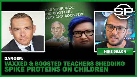 Vaxxed & Boosted Teachers Shedding Spike Proteins On Children